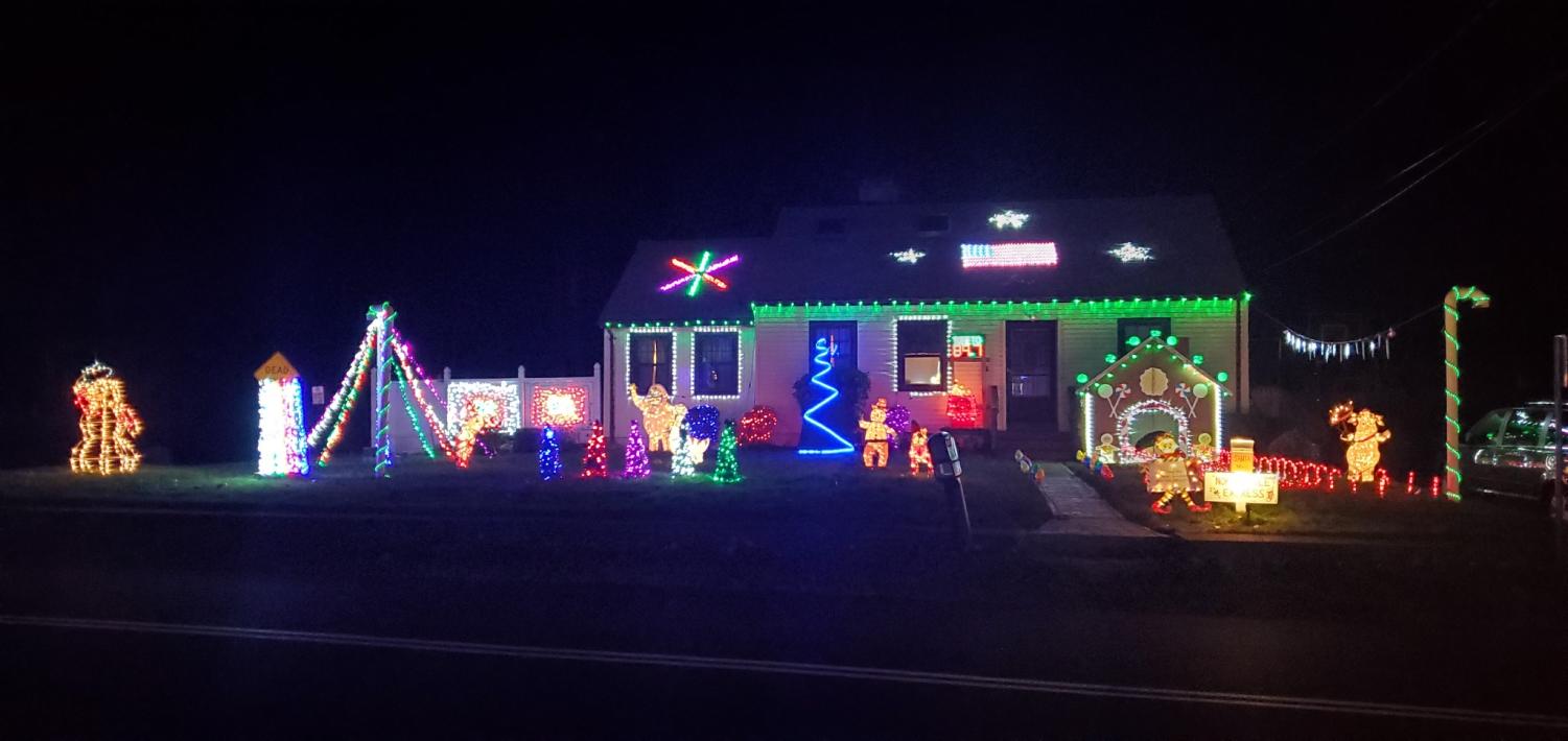 ‘Twas the Lights Before Christmas the mane street mirror