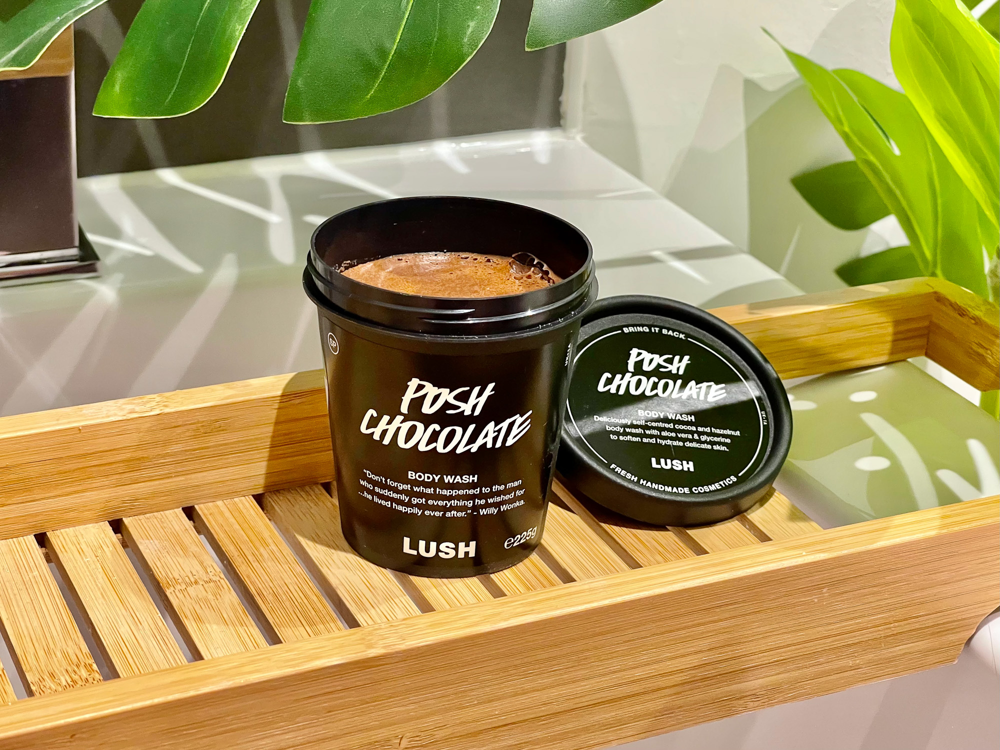 Birth Of An Icon Lush Posh Chocolate Body Wash Review MANFACE