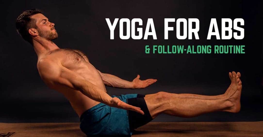 Yoga for Abs & FollowAlong Routine Man Flow Yoga