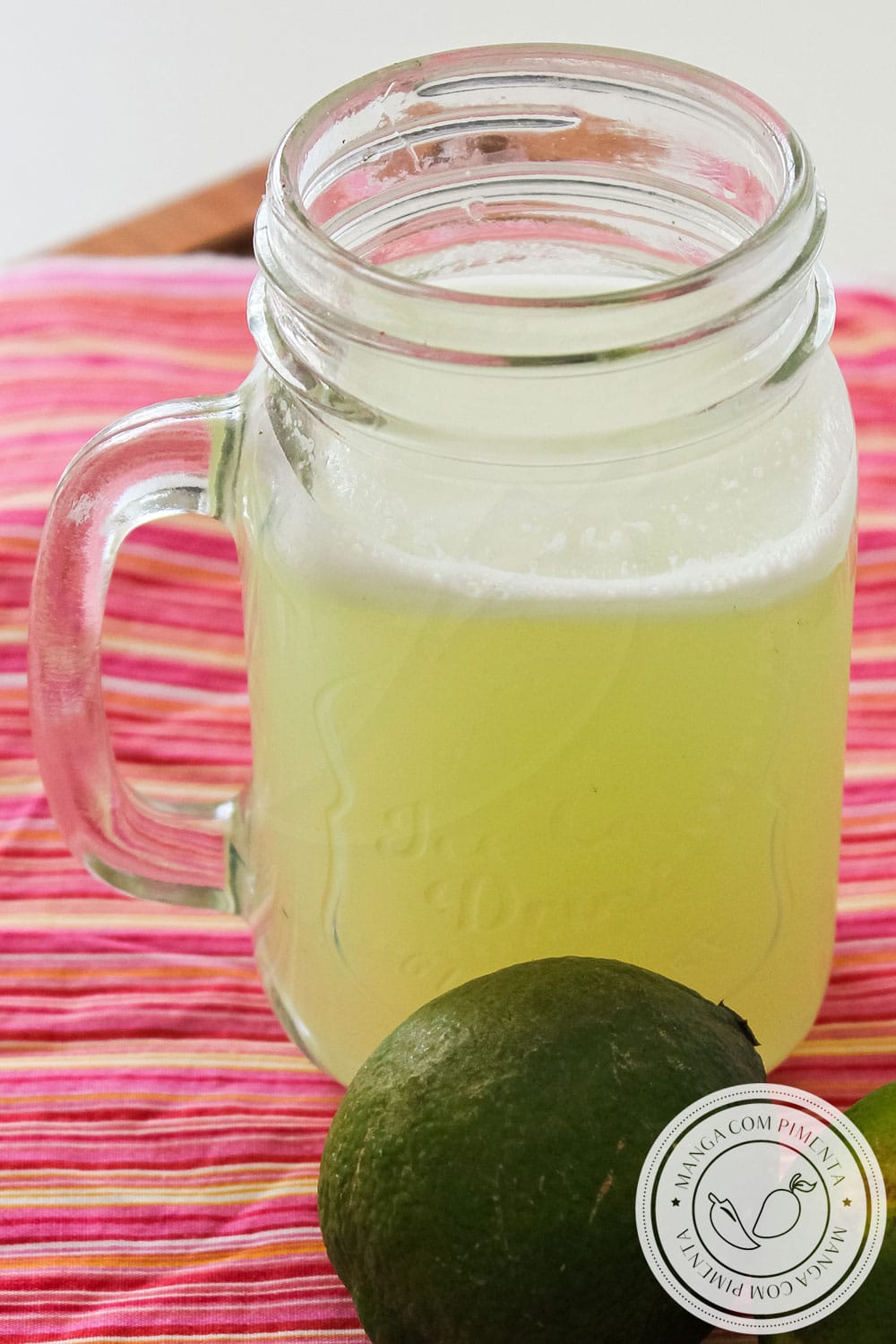 Como fazer Limonada Suíça Refresco de Verão Manga com Pimenta