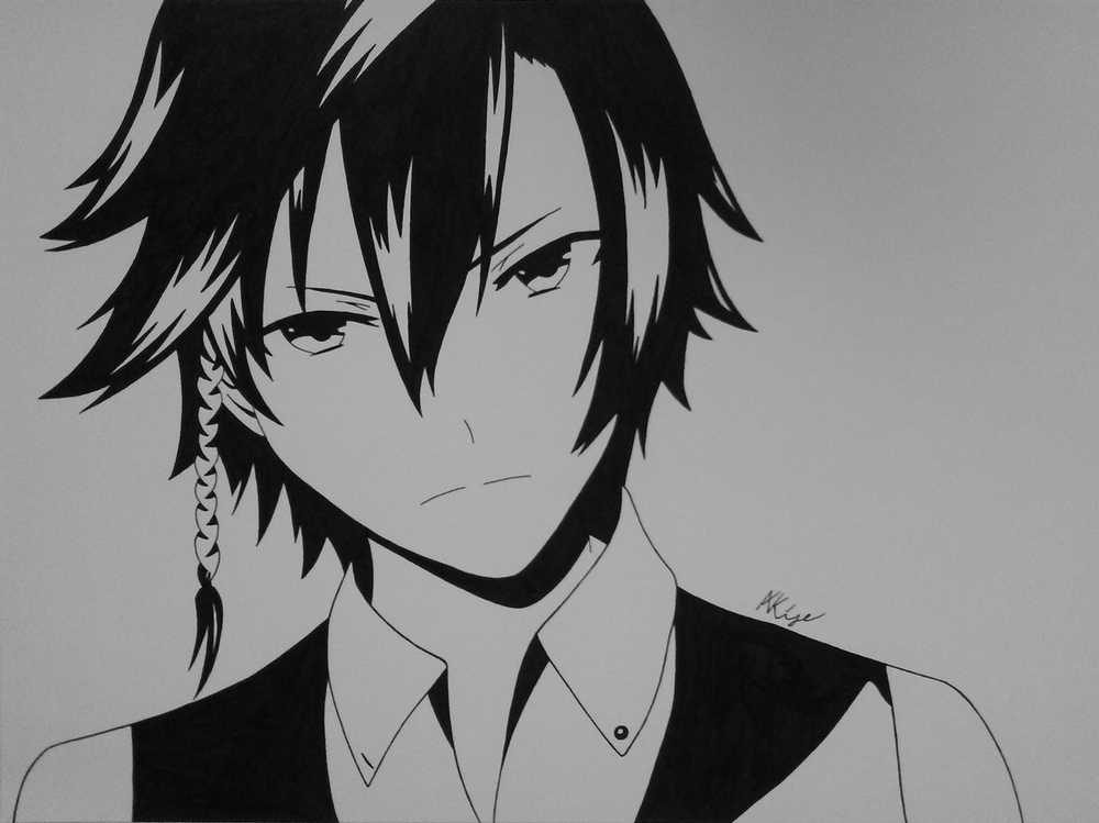 Démo tradi Illustration Noir & Blanc Le Blog Manga Ink