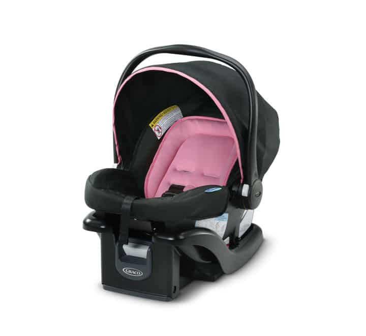 Graco SnugRide 35 Lite Infant Car Seat (Newborn) Pink Manger Vines