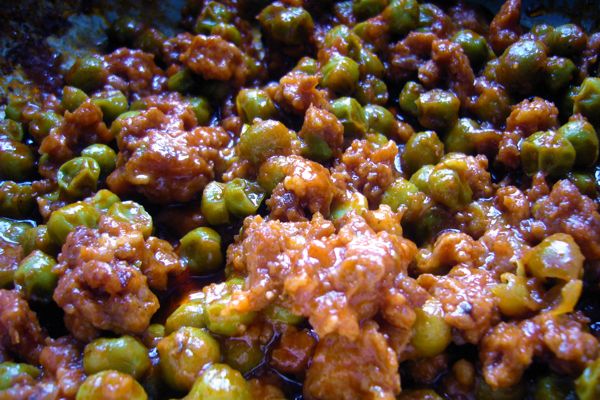 Ragù di piselli