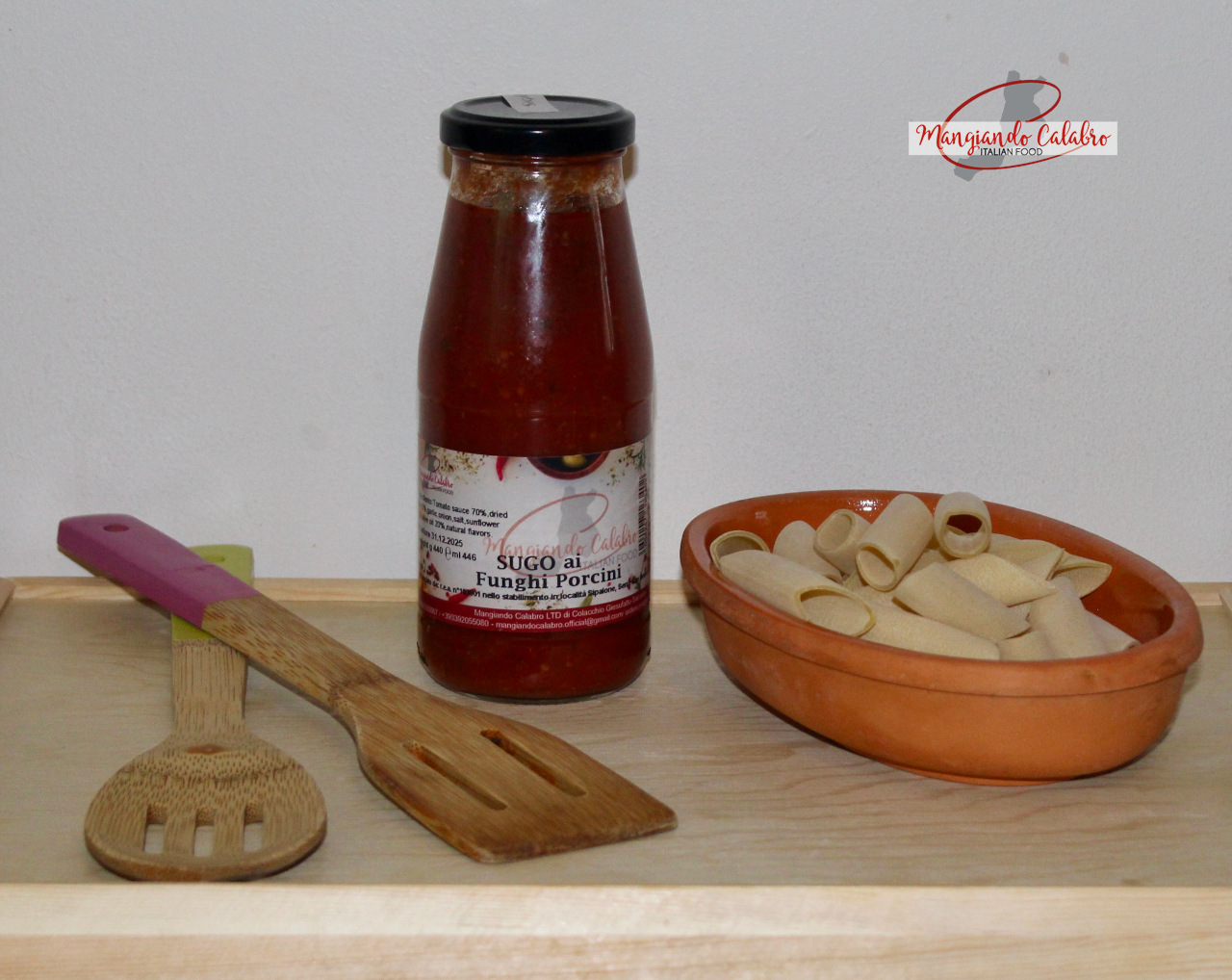 Porcini Mushroom Sauce Mangiando Calabro