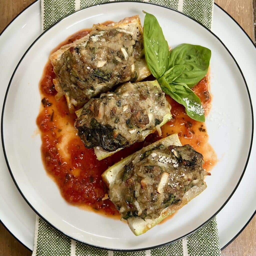 Stuffed Cucuzza Squash (Sicilian Squash/Gagootz) Mangia with Michele