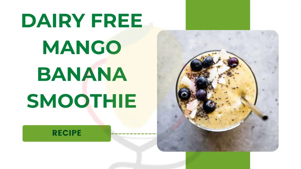 Dairy Free Mango Banana Smoothie Recipe Mango Dose