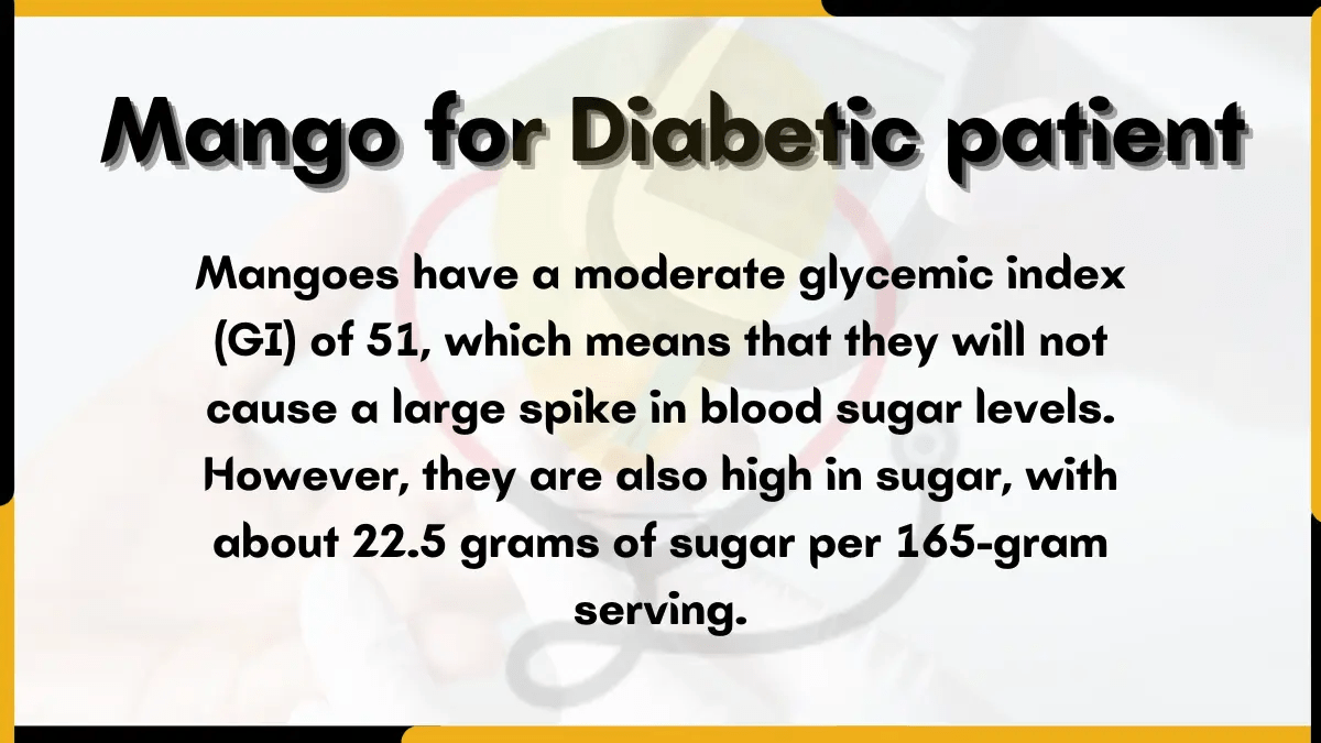 Is mango good for diabetic patient? Mango Dose