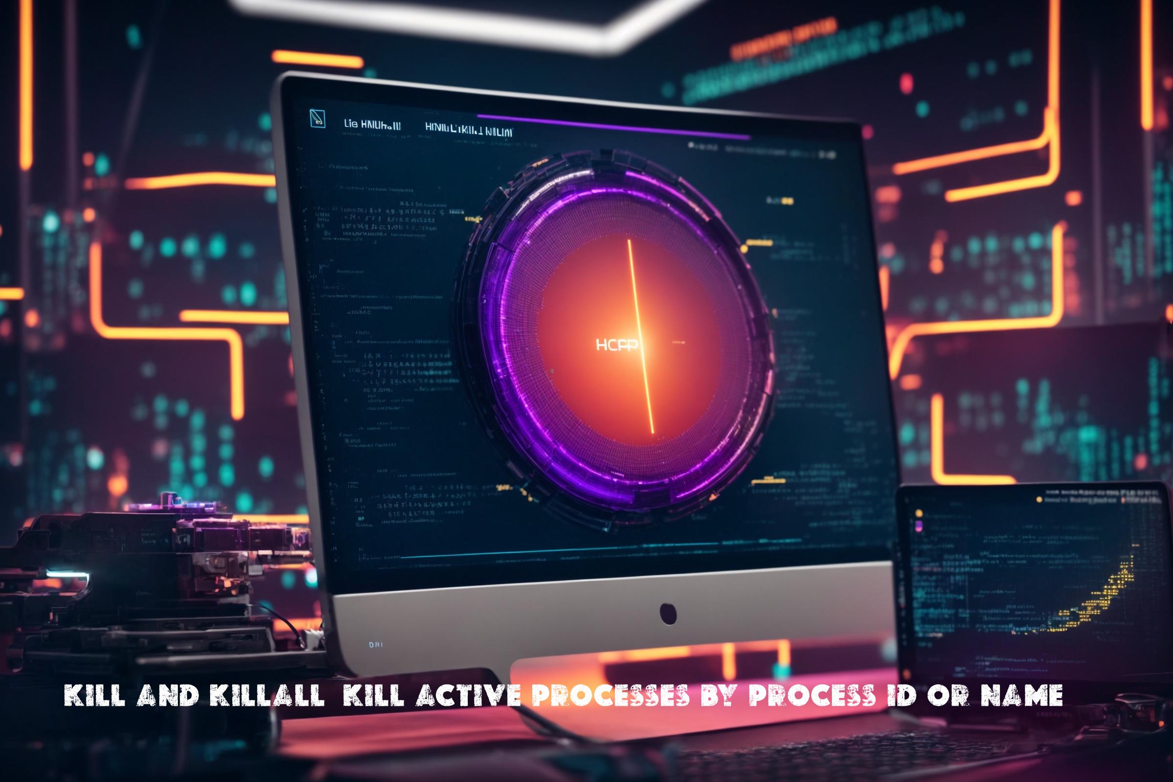Guide for kill and killall (Kill active processes by process ID or name