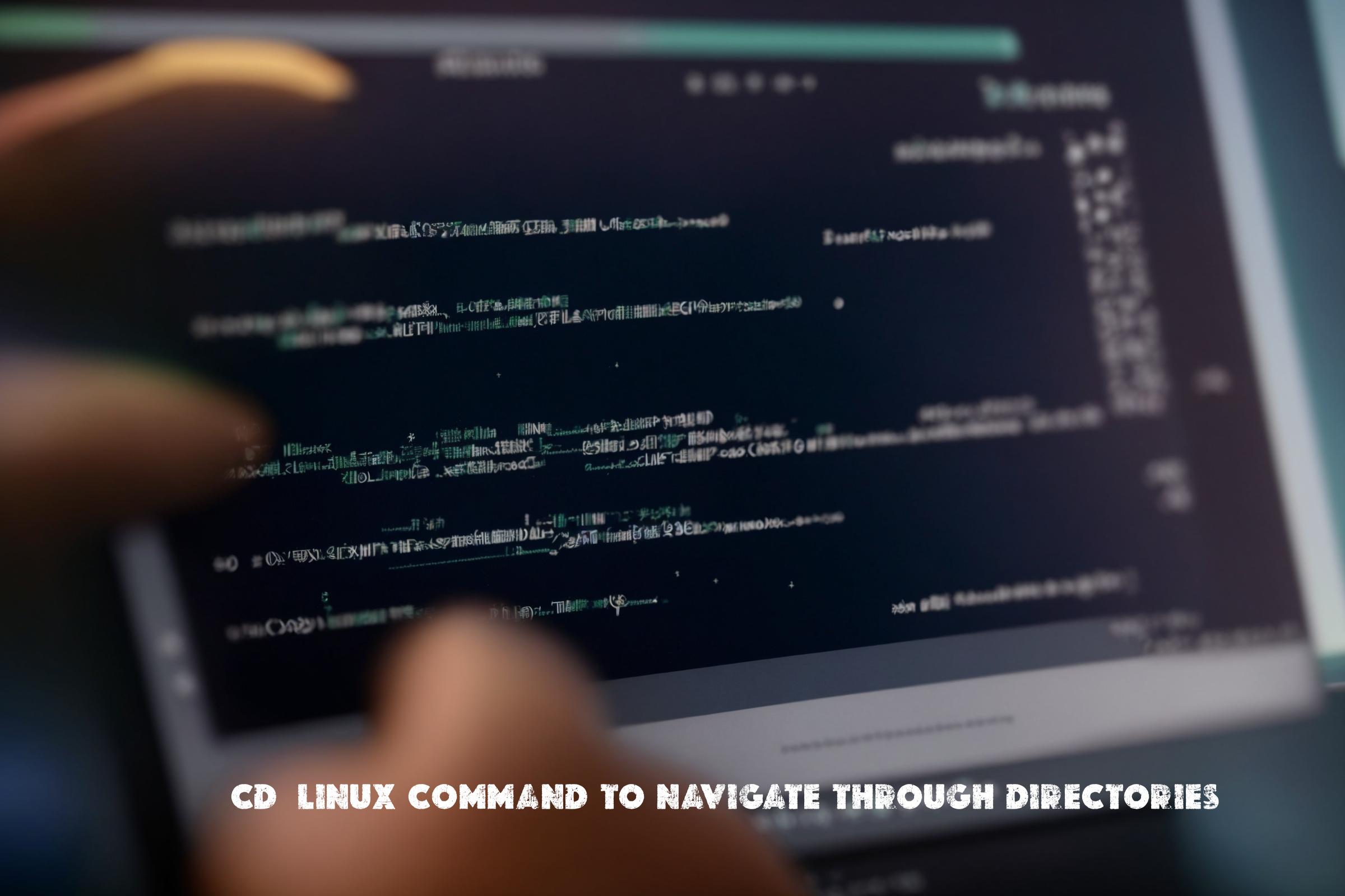 Guide for cd Linux command to navigate through directories