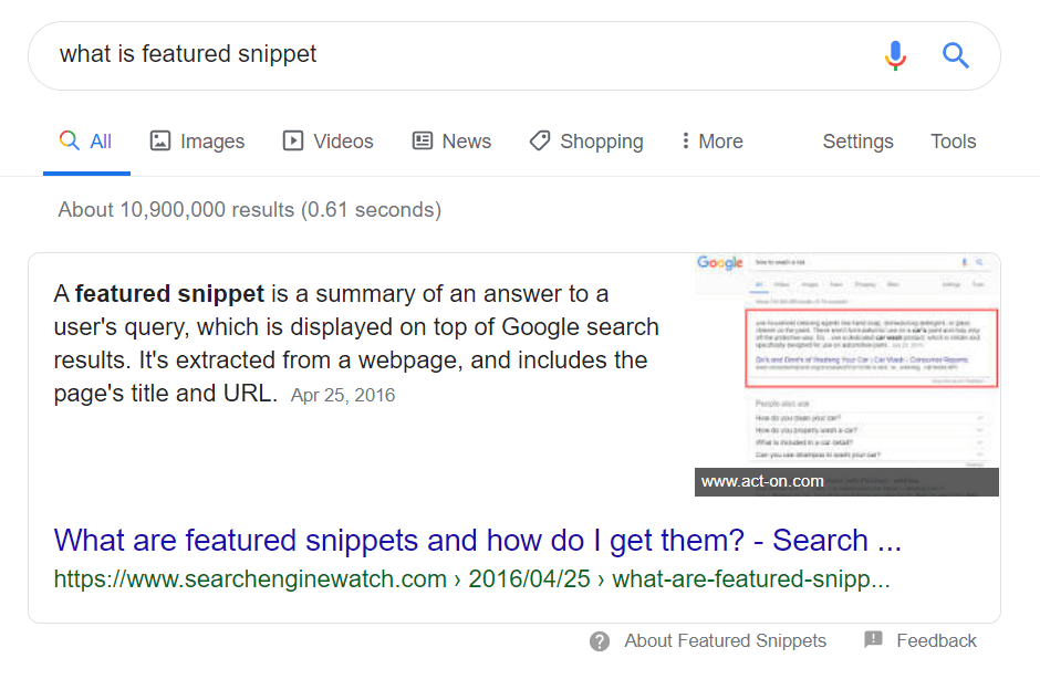 How to Write Content for Google Featured Snippets 2020 FunnyWill