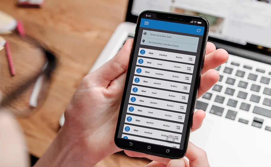 Ridesharing Application with Uber & Lyft APIs ☞ Mangosoft