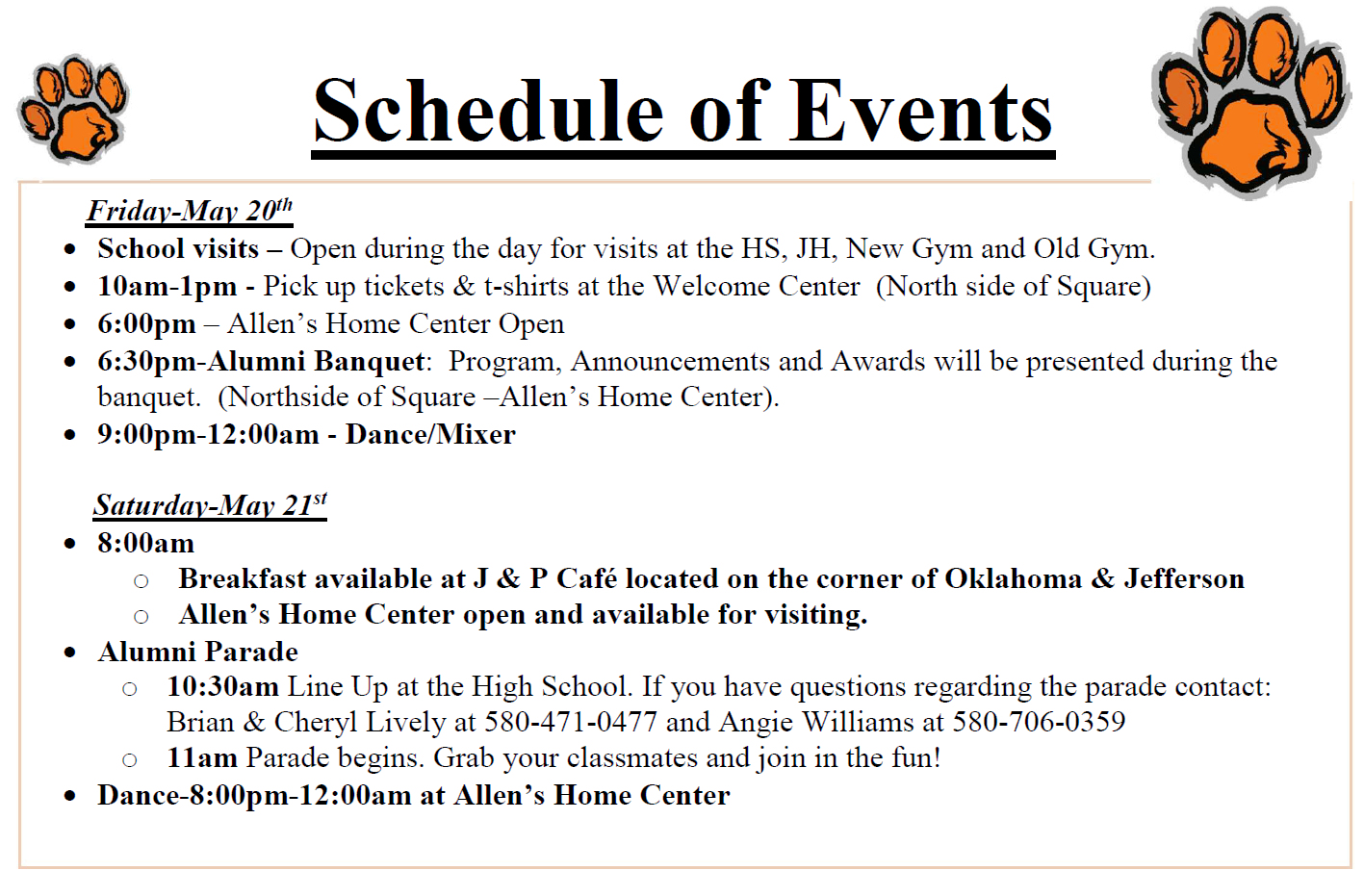 Mangum High School Alumni