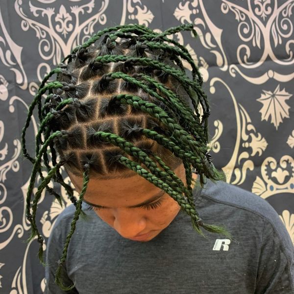 100+ Braids for Men with Strong Personalities Find the