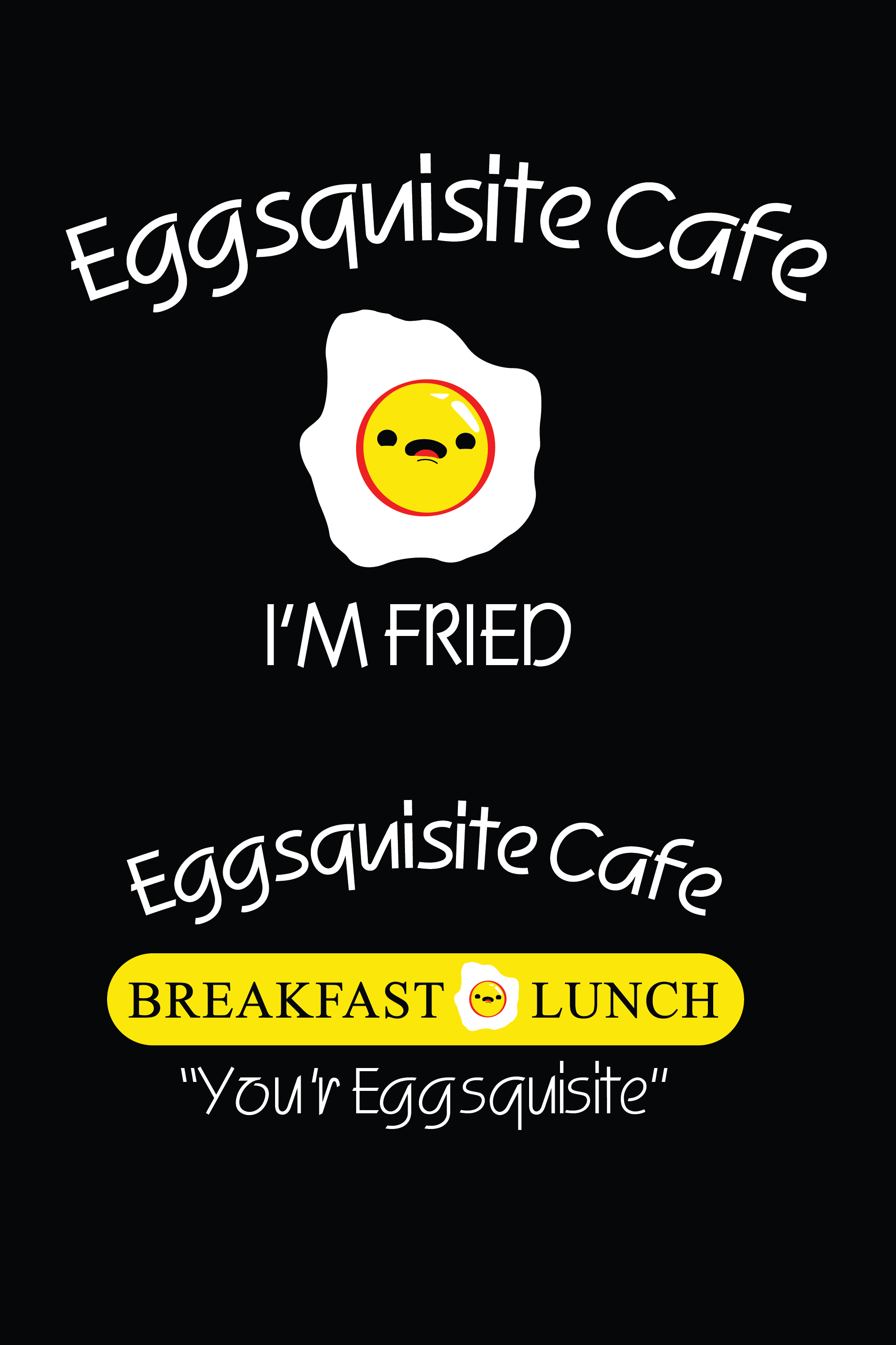 Eggsquisite Cafe Maniak Prints