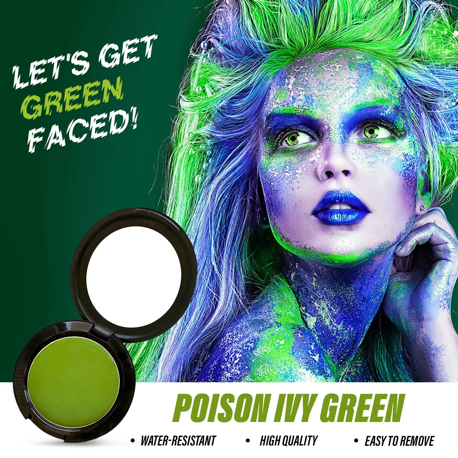 POISON IVY GREEN BODY PAINT Manic Panic NYC INC