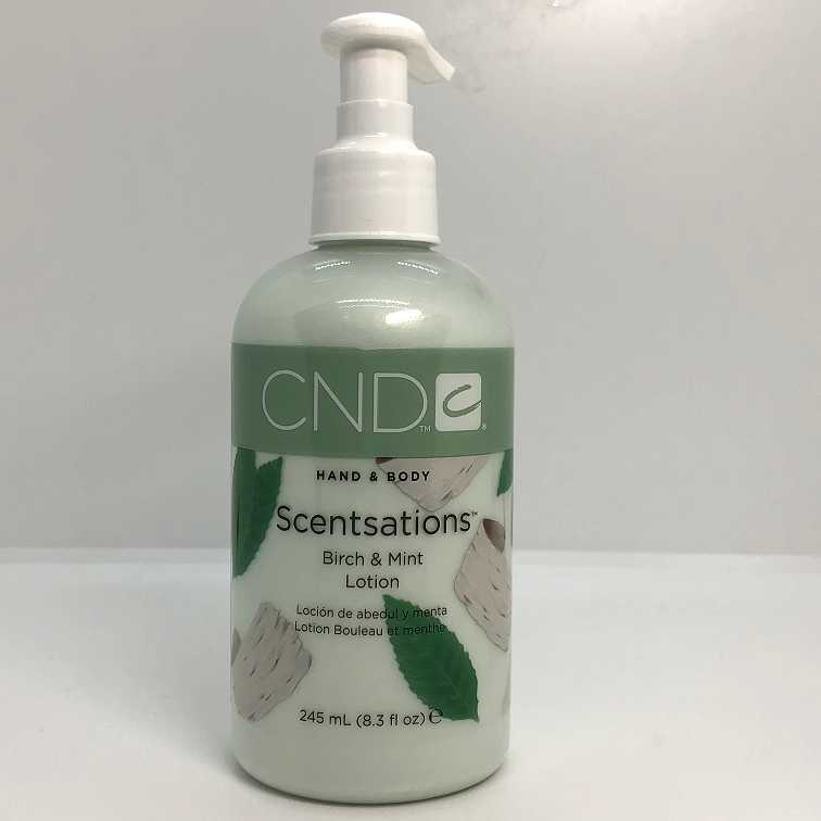 CND Creative Scentsations Hand & Body Lotion Birch & Mint 8.3oz