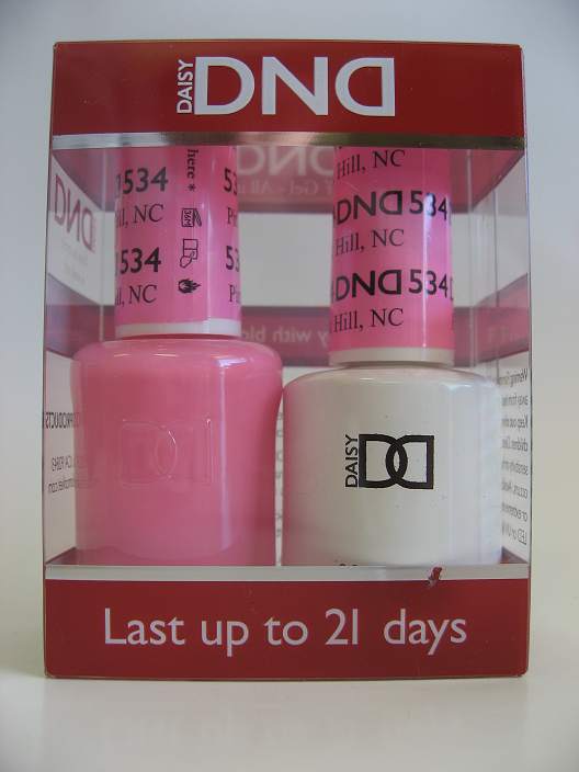 DND Soak Off Gel & Nail Lacquer 534 Pink Hill, NC Manicure Pedicure