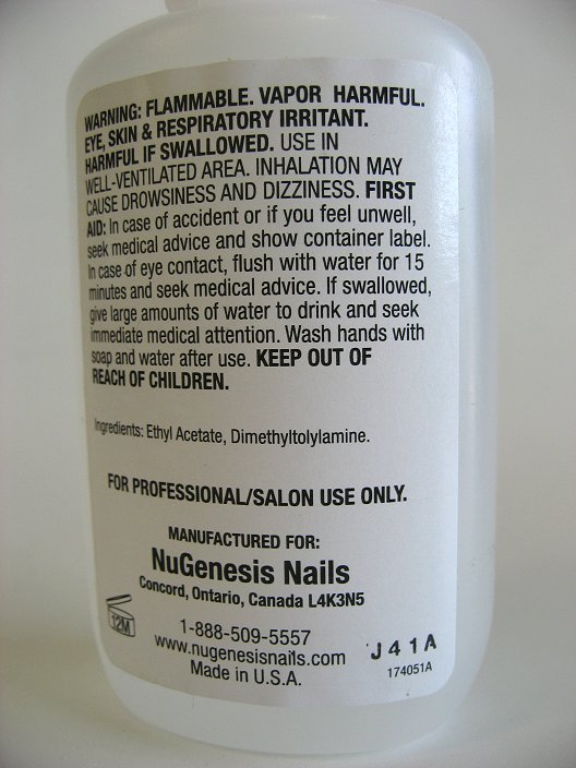 NuGenesis Dipping Powder Activator Liquid 3 Refill (2 oz) Manicure