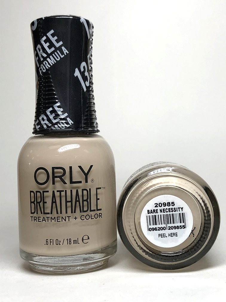 ORLY BREATHABLE Nail Polish 20985 BARE NECESSITY Manicure Pedicure