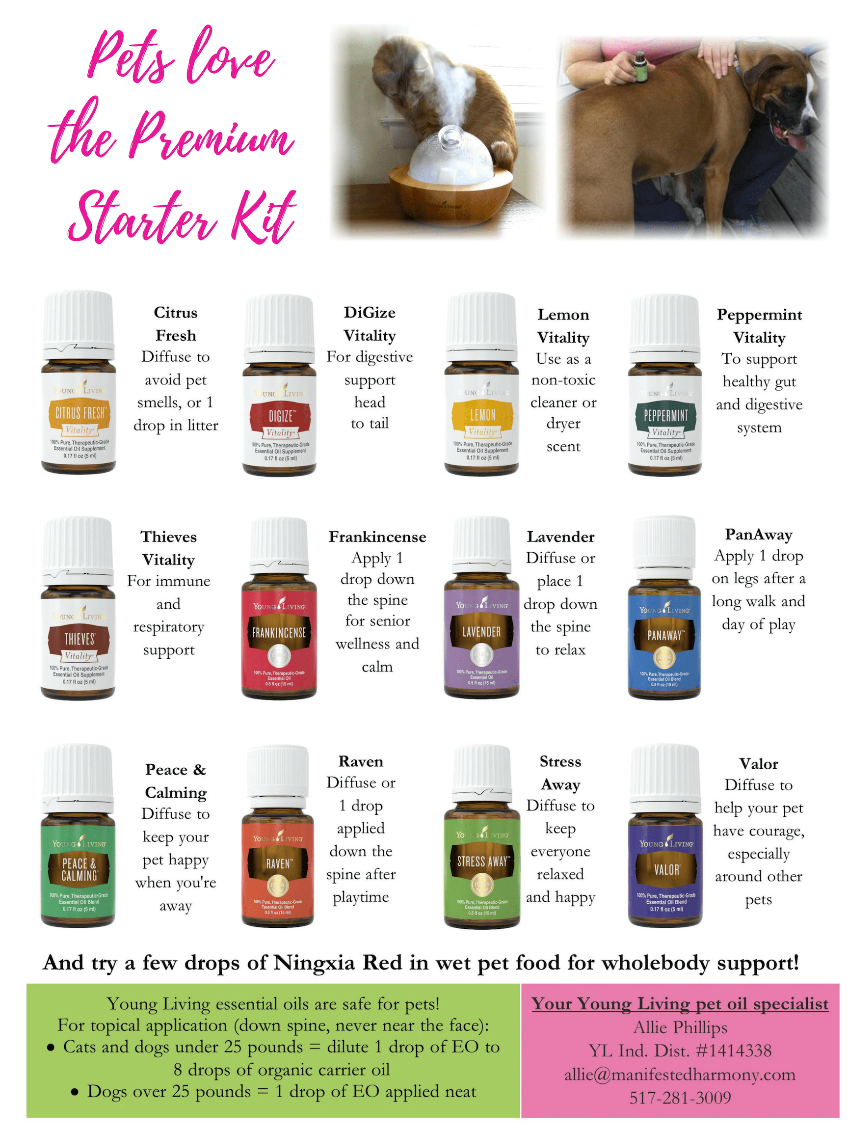 Pet Oils Manifested Harmony