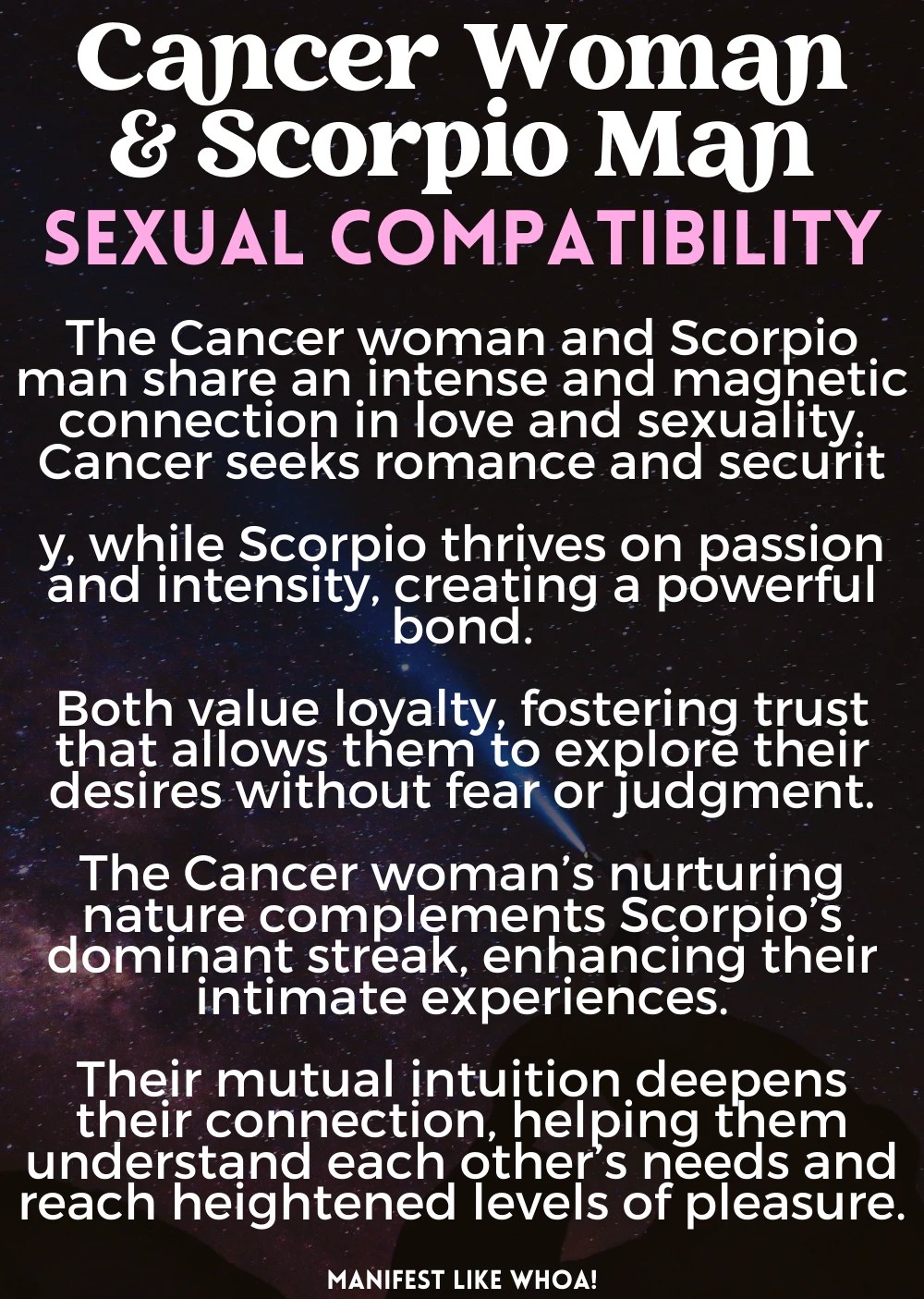 Are Cancer Woman And Scorpio Man Compatible? – Manifest Like Whoa!