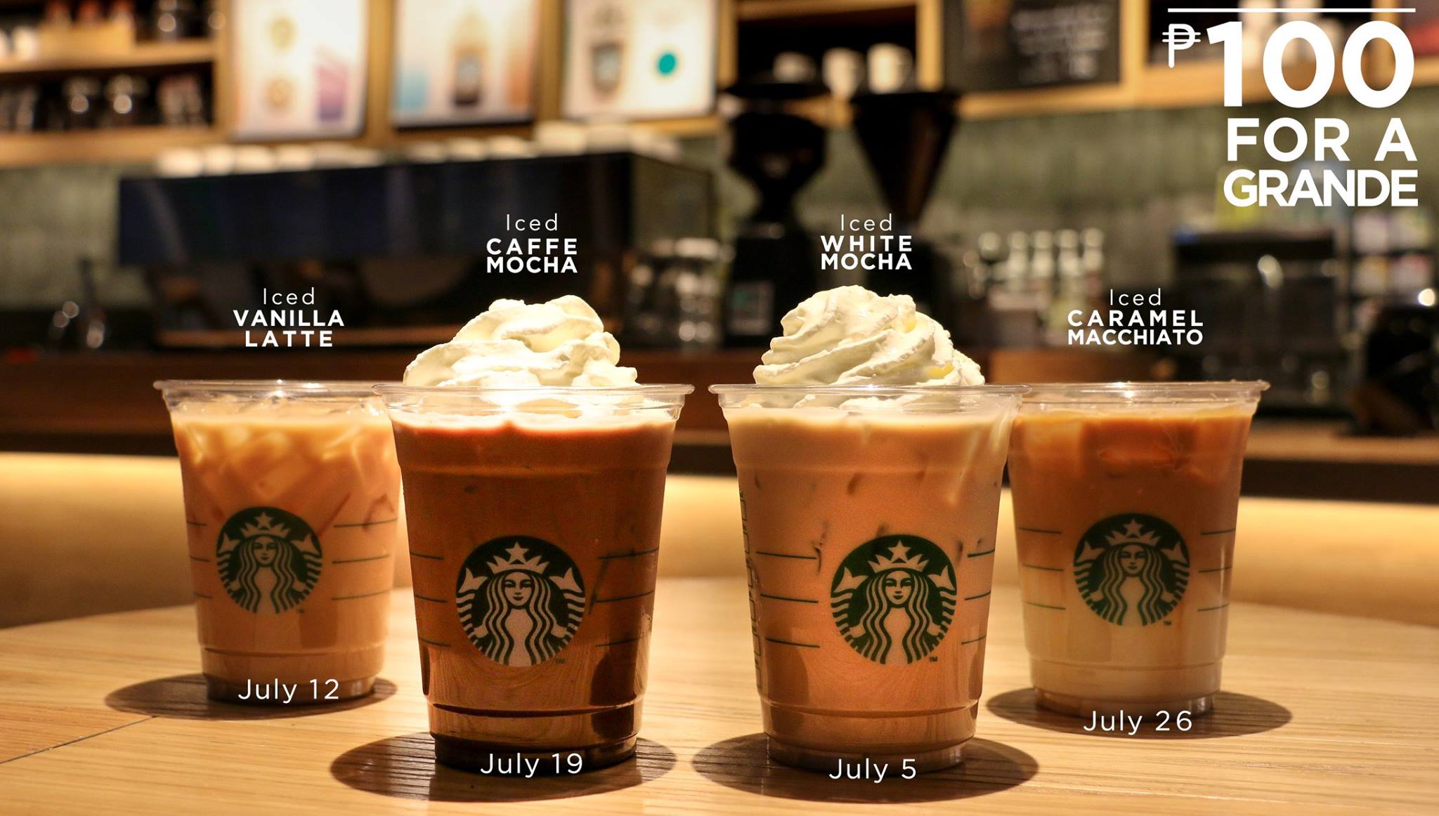 Starbucks Grande Wednesday is Back this July!!!! Manila On Sale
