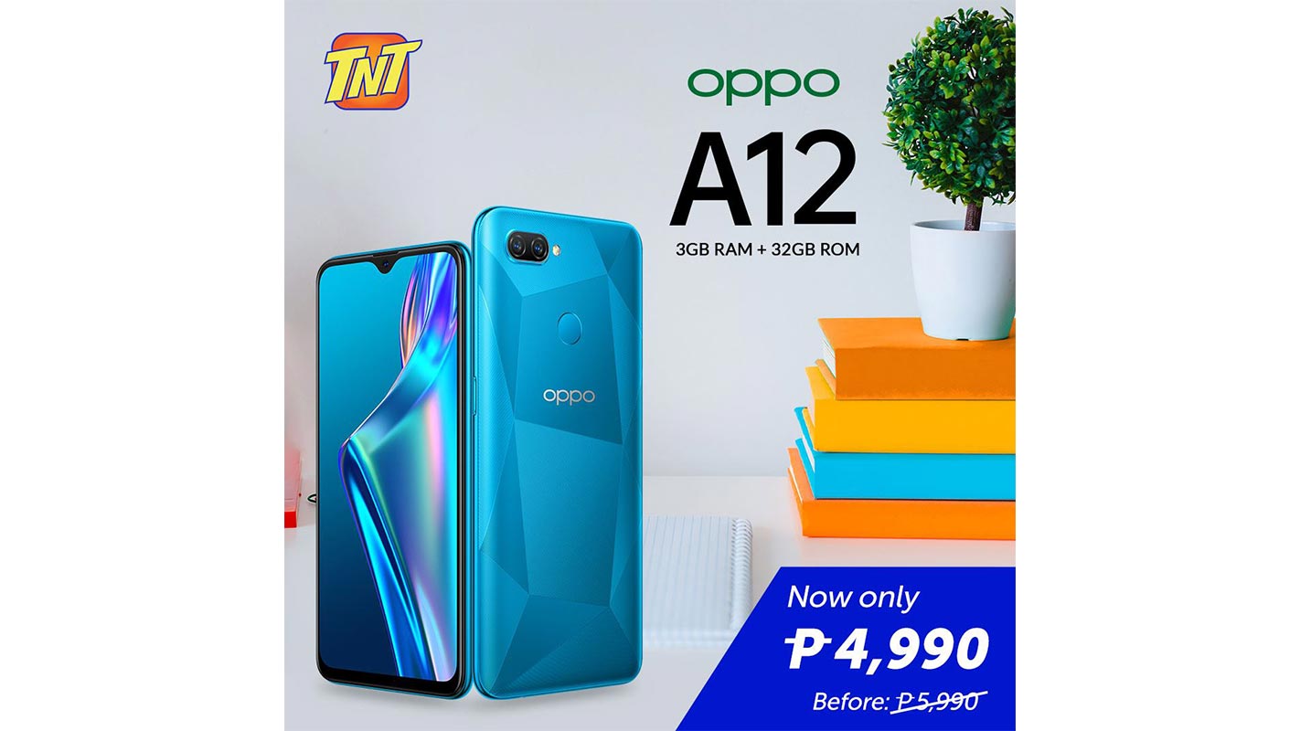 OPPO A12 Review Only P4,990 bundled with Smart / TNT SIM!