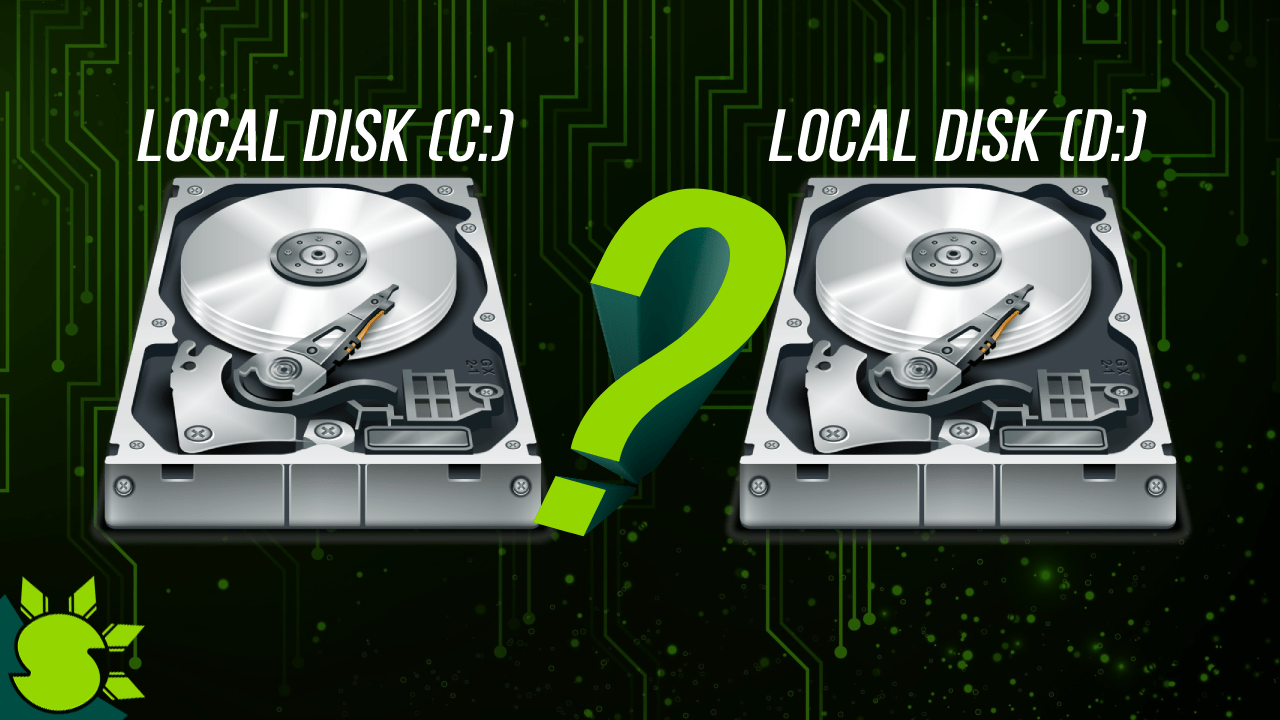 Local Disk C and D What's The Difference?