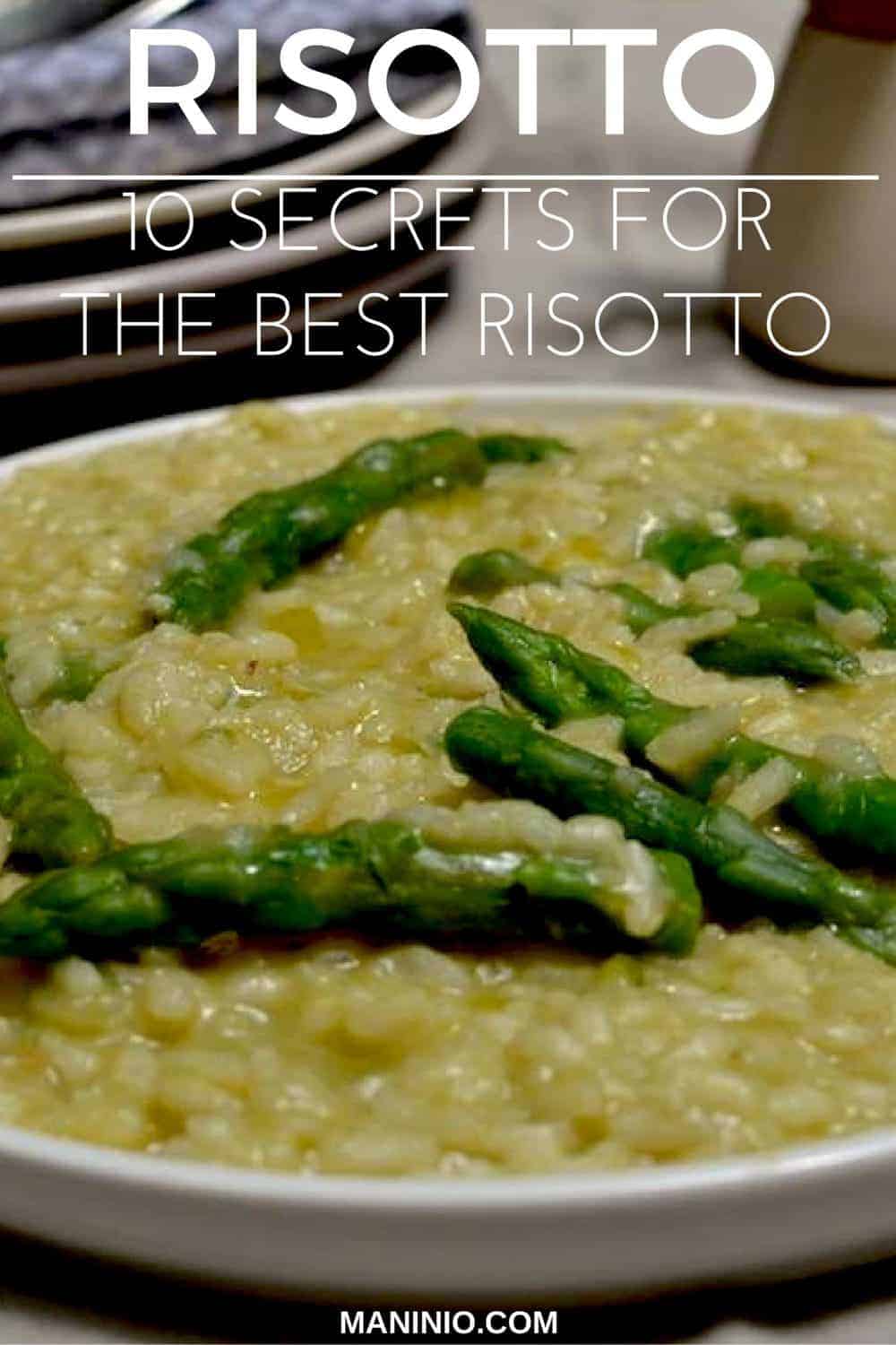 Vegan Risotto (10 secrets) Maninio Healthy Recipes