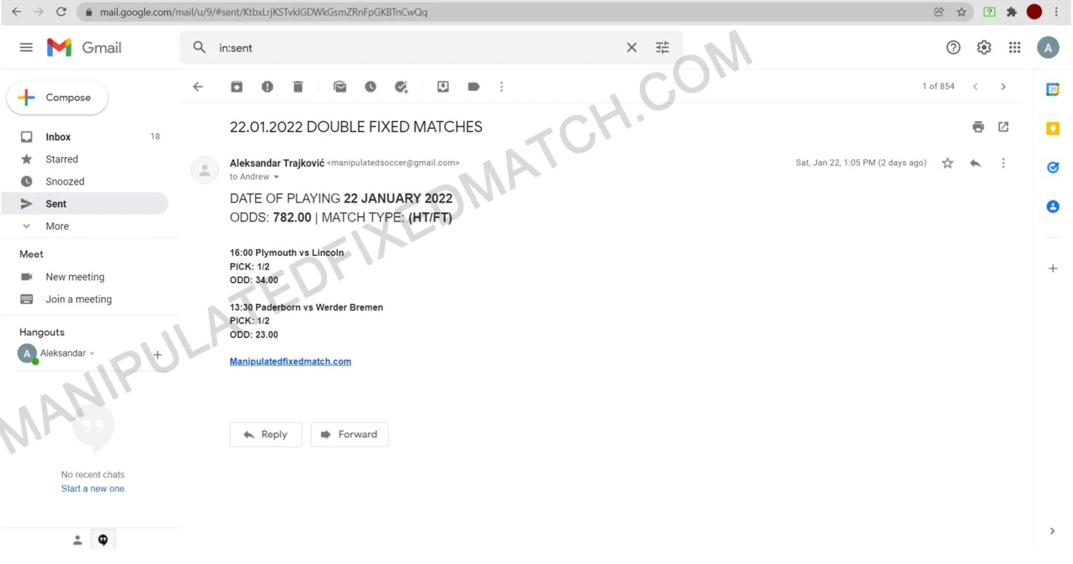 Manipulated Fixed Matches Buy Football Fixed Matches, Reliable Fixed