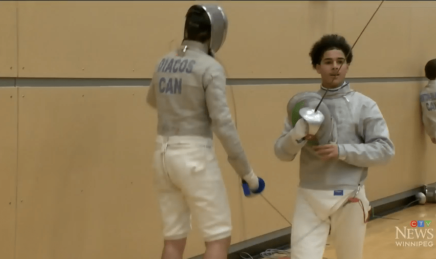 Fencing CTV SportStars Manitoba Fencing Association