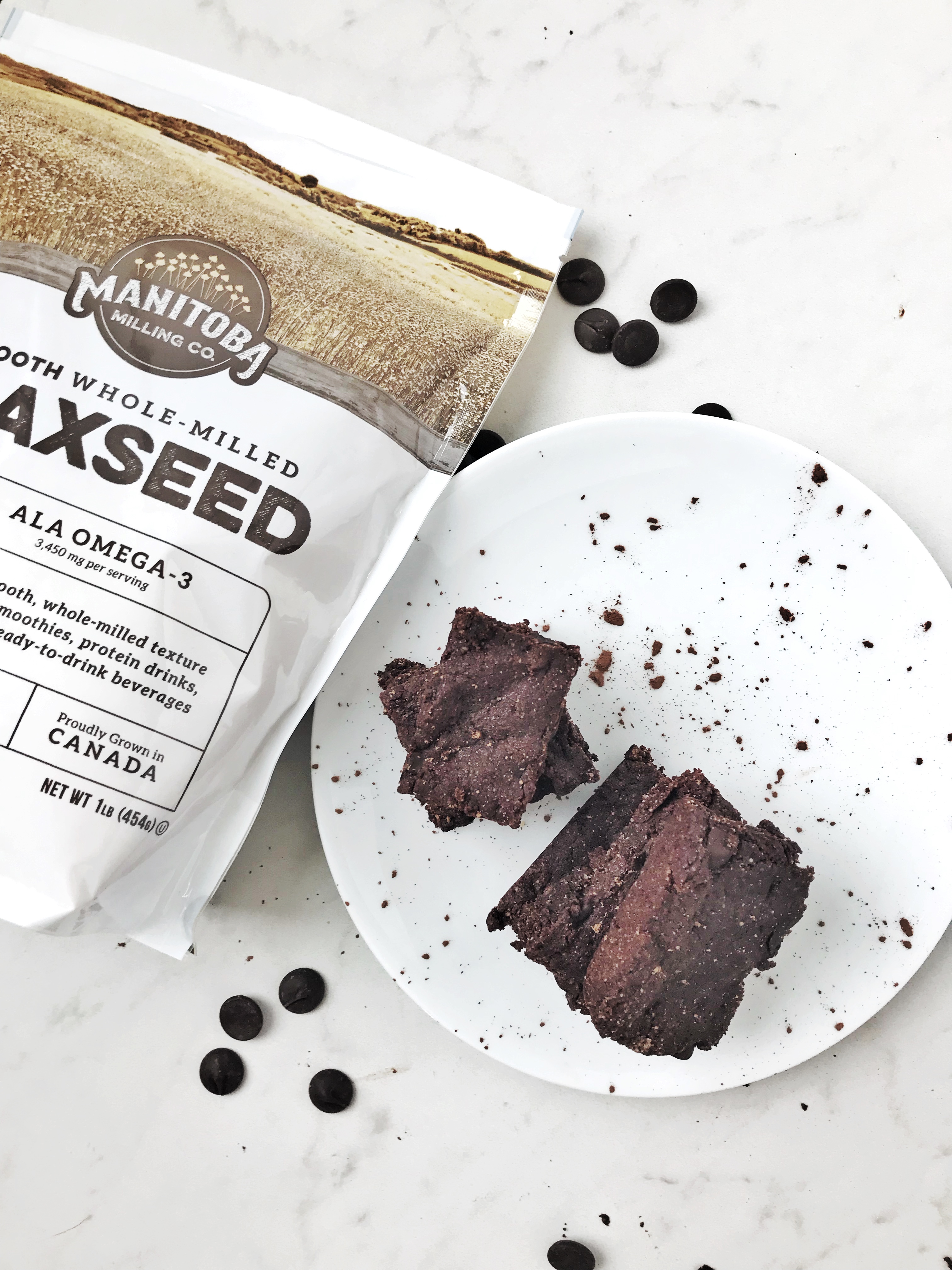 Flaxseed Brownies Manitoba Flax Seed Milling Company