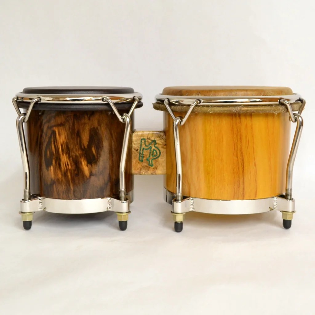 Walnut and Osage Orange Mini Bongos Manito Percussion