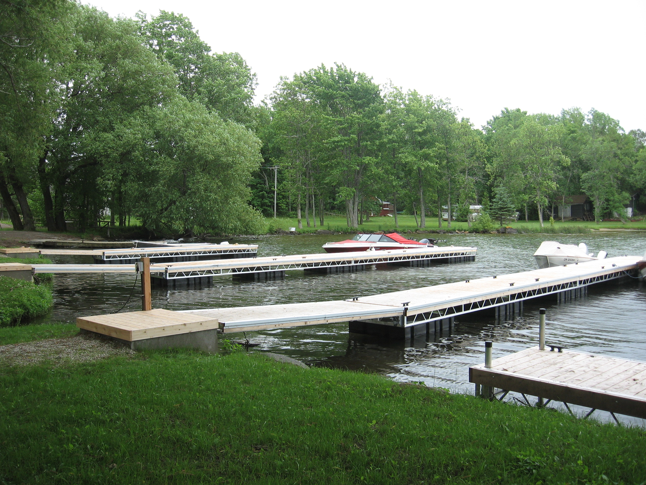 Aluminum Docks Manitoulin Cedar Products