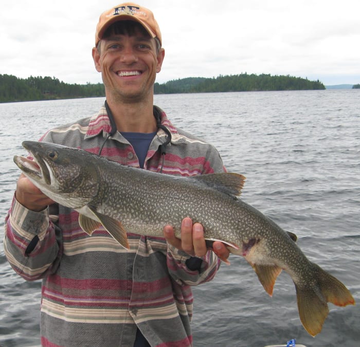 Ontario Lake Trout Fishing Manitou Weather Station