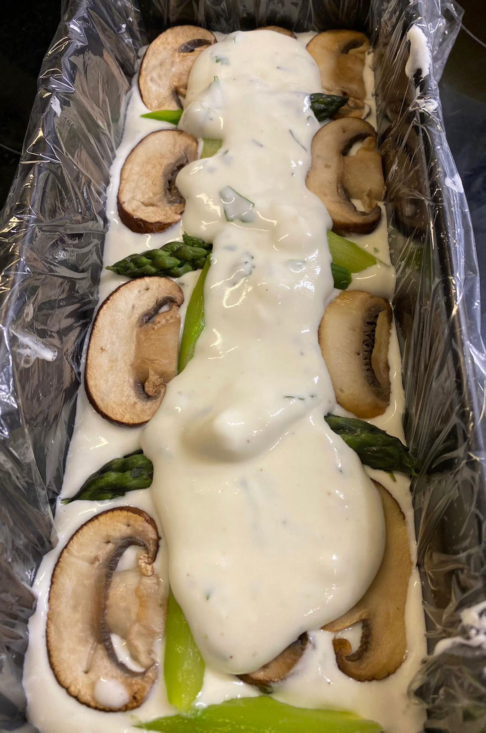 Terrine d’asperges vertes La cuisine des trois soeurs