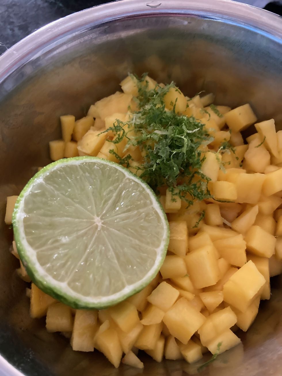 Chutney exotique inspiration Mercotte La cuisine des trois soeurs