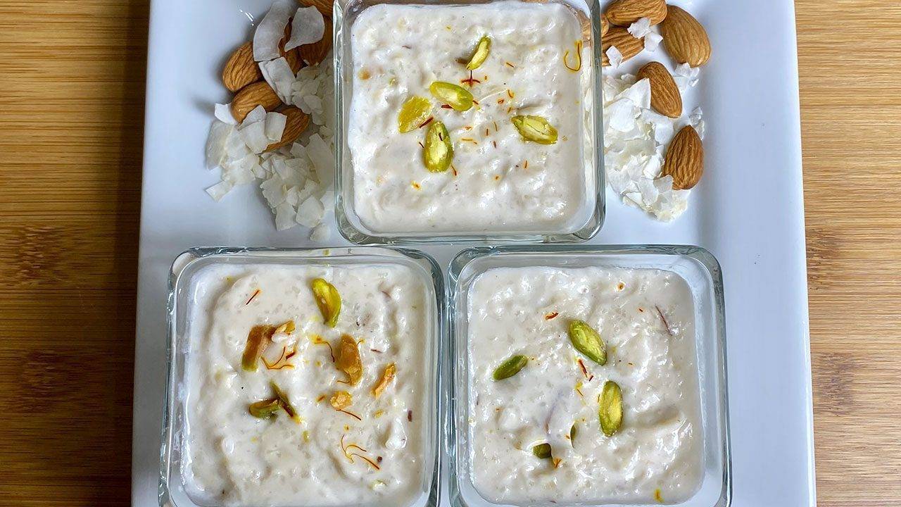 Vegan Rice Kheer How to make Vegan Rice Kheer Dairy Free