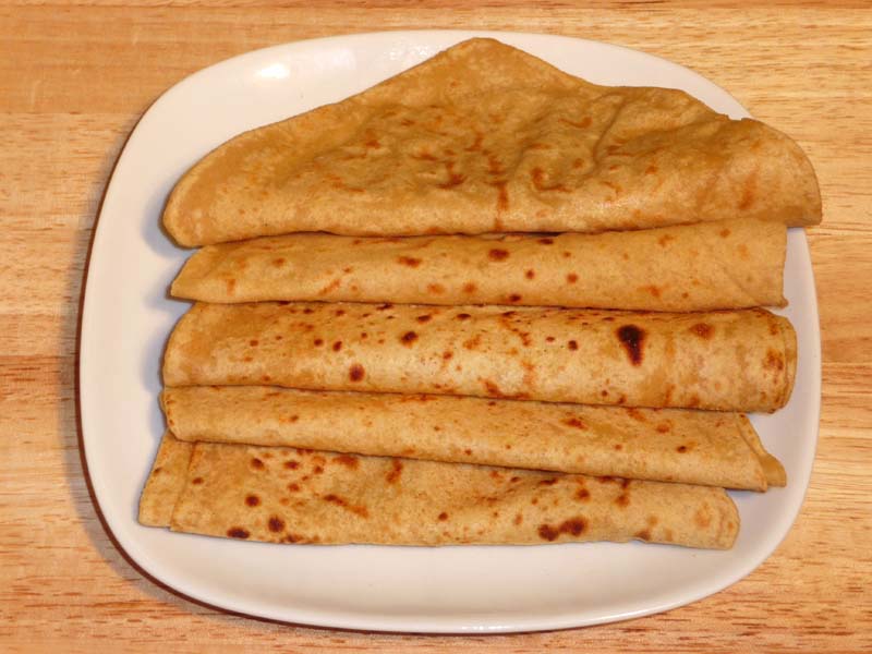 Paratha Recipe Whole Wheat Indian Flatbread Plain Paratha