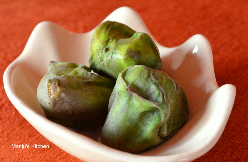 Singharafresh water chestnut Manju's Kitchen