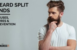 How to cure beard split ends how to prevent them from appearing and what causes them