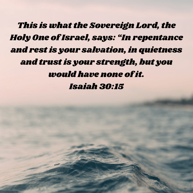 Isaiah 2835 Sermon The True Source of Deliverance Manly Life Church