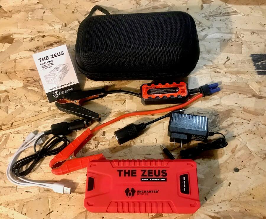 The Zeus Portable Jump Starter Review Man Makes Fire