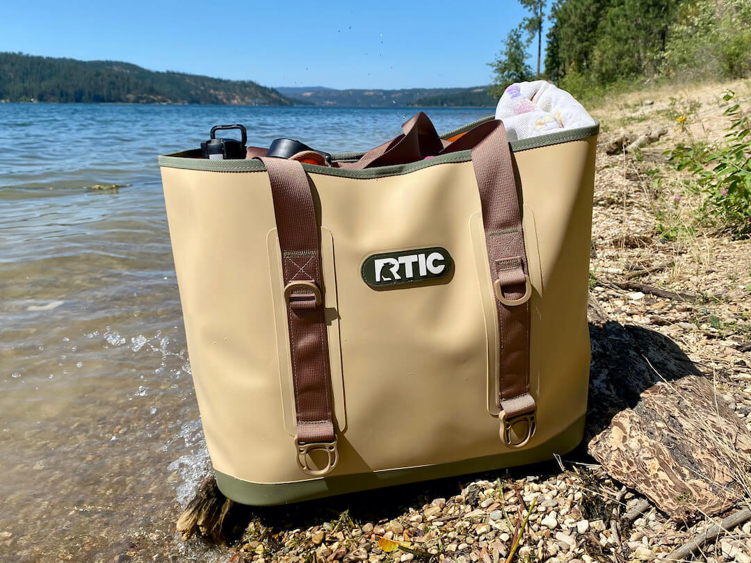 RTIC Tote Bag Review 'Rugged & Ready' Man Makes Fire