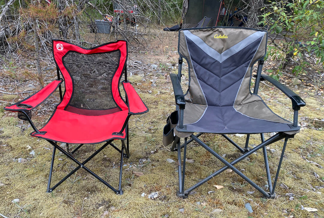 Cabela's Big Outdoorsman XL FoldUp Camp Chair Review Man Makes Fire