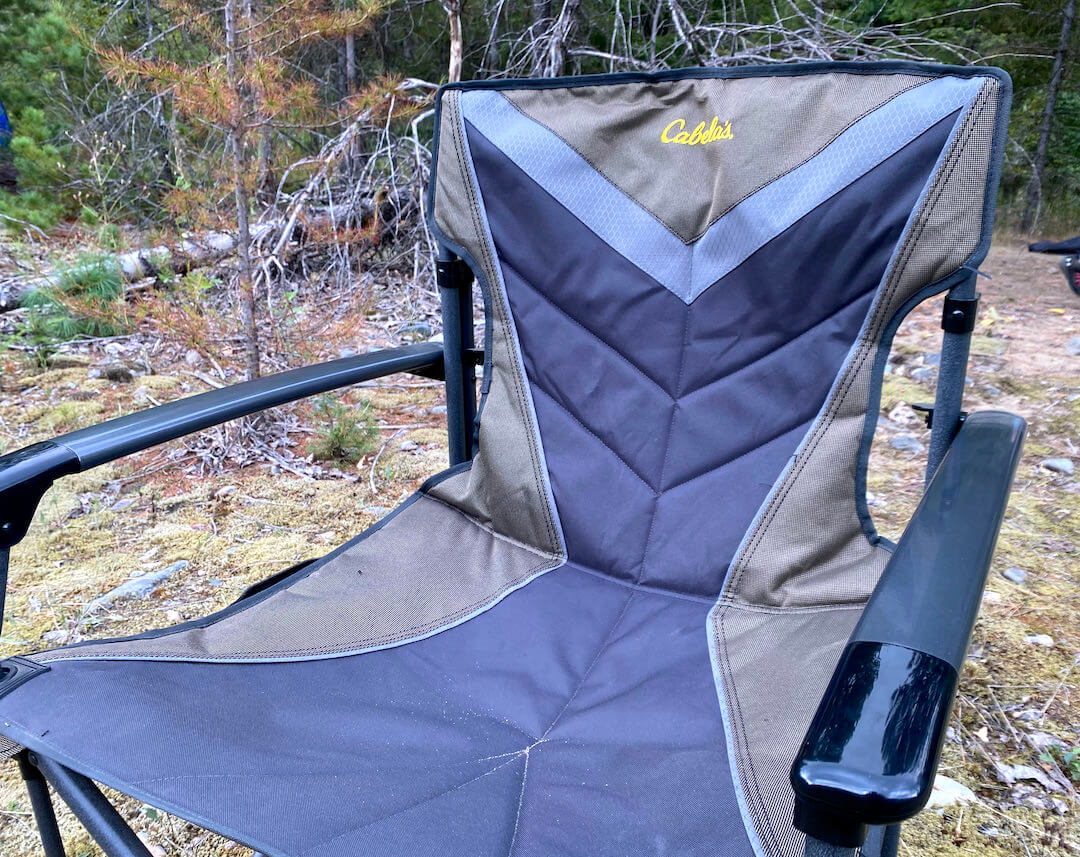 Cabela's Big Outdoorsman XL FoldUp Camp Chair Review Man Makes Fire