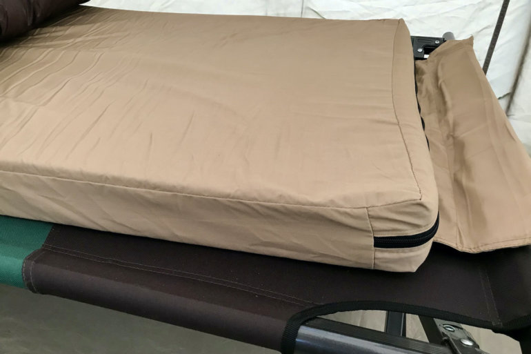 Cabela's 3" Cot Pad Review Man Makes Fire