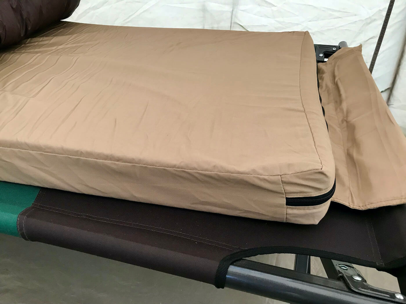Cabela's 3" Cot Pad Review Man Makes Fire