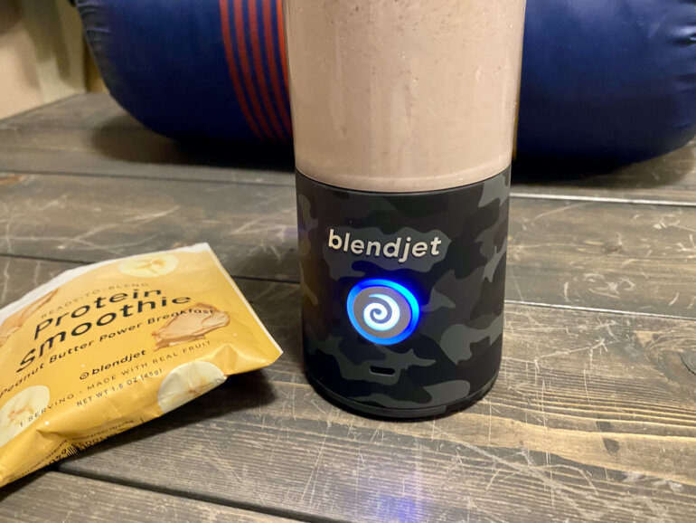 BlendJet 2 Portable Blender Review Man Makes Fire