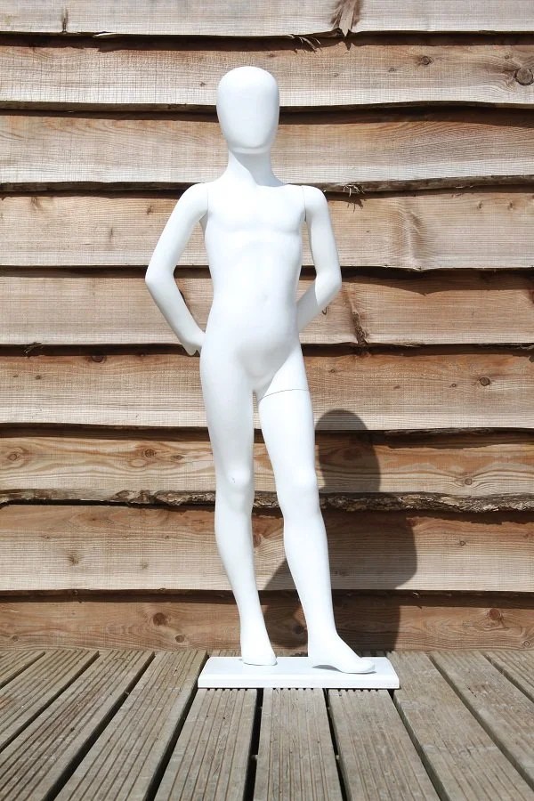 Faceless 8yr Child Mannequin Hire Film Location Events